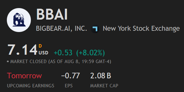 bbai earnings report