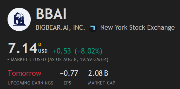 bbai earnings report
